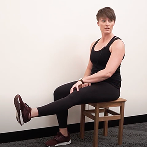 Knee Exercise | An Instructional Video For Knee Pain